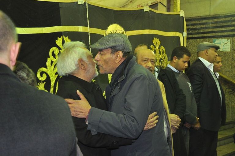 عزاء الفنانة نادية فهمي 