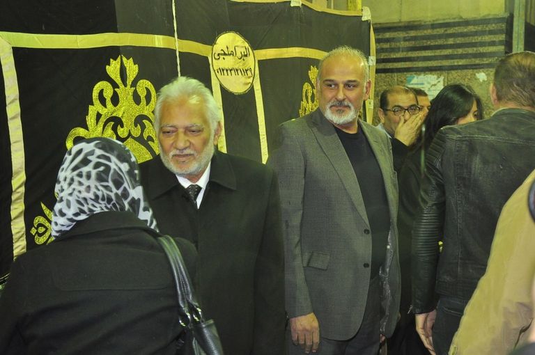 عزاء الفنانة نادية فهمي 