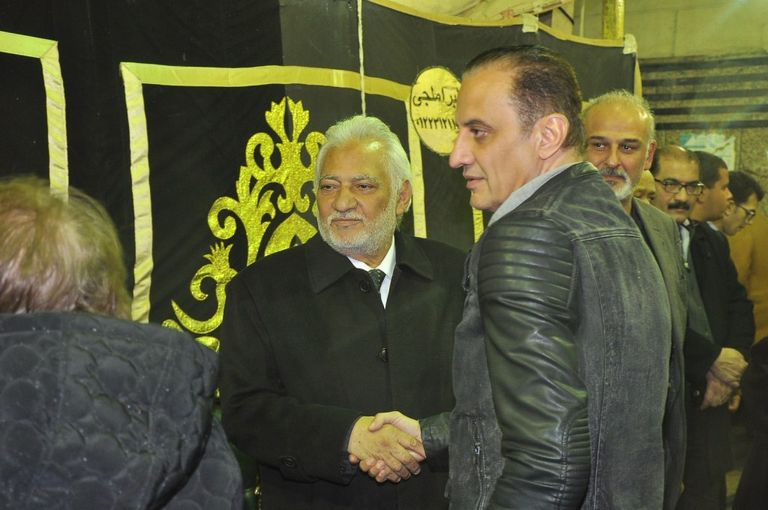 عزاء الفنانة نادية فهمي 