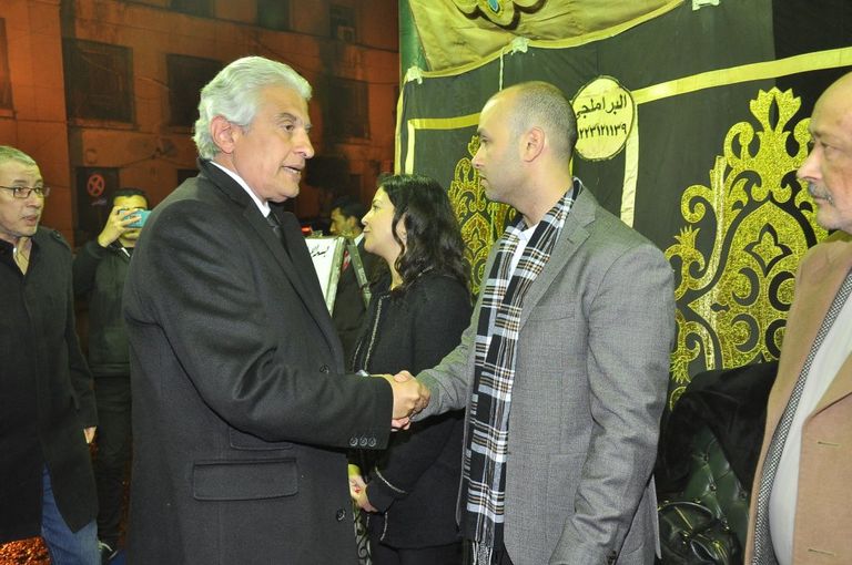 عزاء الفنانة نادية فهمي 