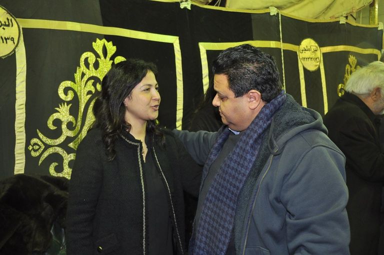 عزاء الفنانة نادية فهمي 