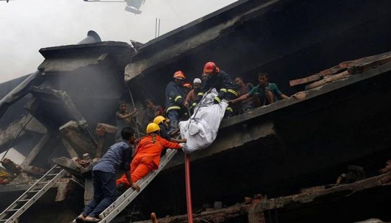 8 قتلى بحريق منطقة عشوائيات في بنجلاديش - أرشيفية
