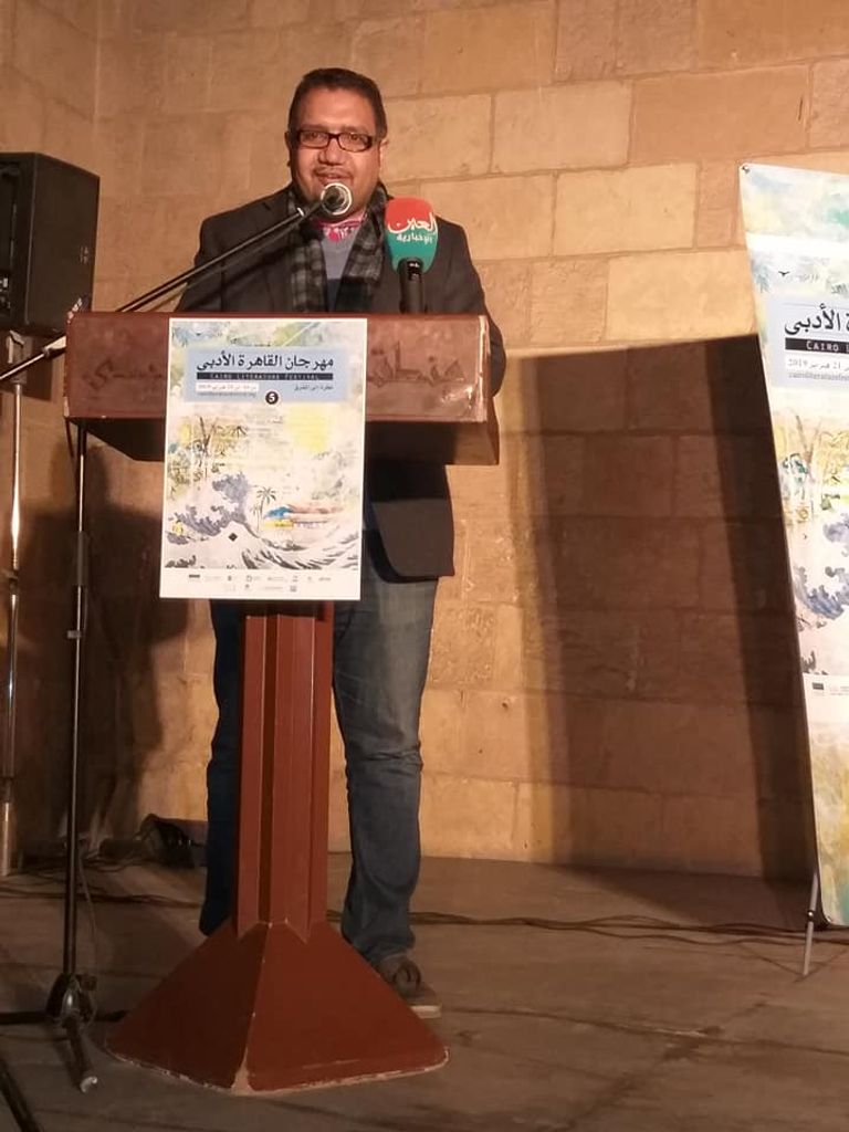 محمد البعلي مؤسس مهرجان القاهرة الأدبي