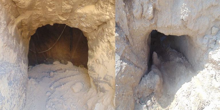 جانب من الأسلحة التي ضبطها الجيش المصري