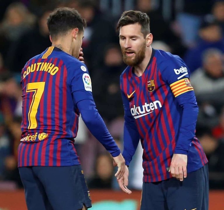 ميسي وكوتينيو