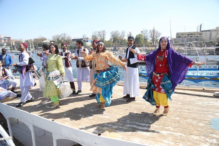 افتتاح مهرجان أسوان للفنون