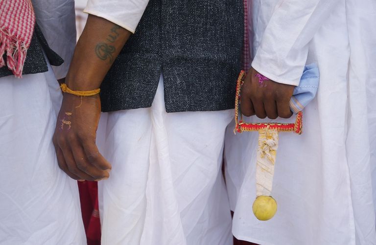 لقطة من حفل زفاف جماعي في الهند