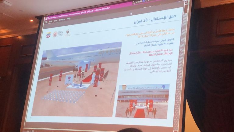 توقيع اتفاقية رعاية شعلة الأمل