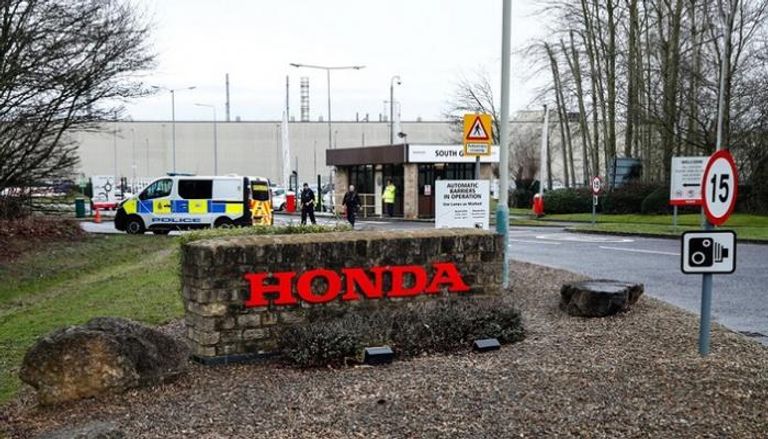 مصنع هوندا في سويندون بجنوب إنجلترا - أرشيف