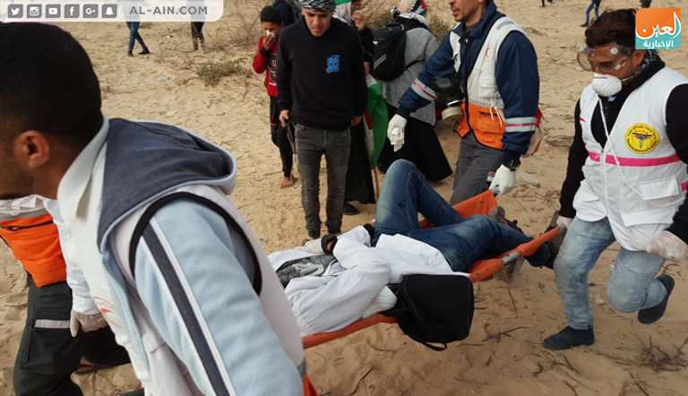 الاحتلال يقمع مظاهرات بحرية شمال قطاع غزة