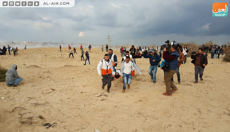 الاحتلال يقمع مظاهرات بحرية شمال قطاع غزة