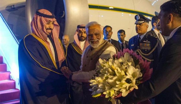 الأمير محمد بن سلمان يصل إلى الهند 