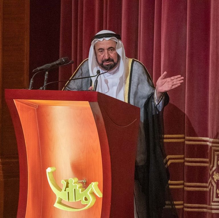 سلطان القاسمي يشهد حفل ختام مهرجان الشارقة للمسرح الخليجي