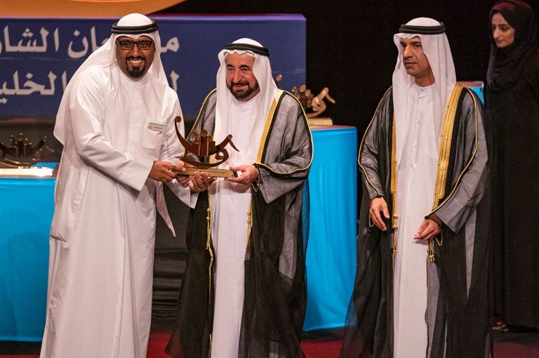 سلطان القاسمي يشهد حفل ختام مهرجان الشارقة للمسرح الخليجي