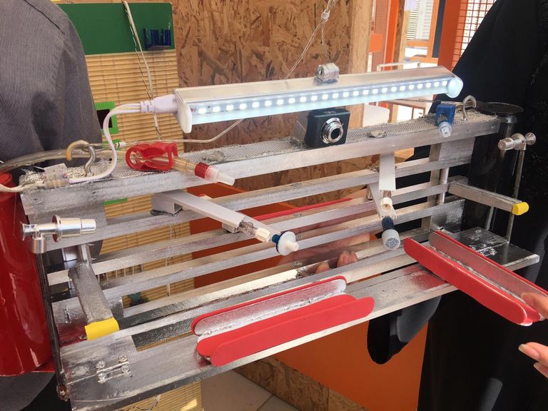 مشروع جهاز الحرائق الذكي 