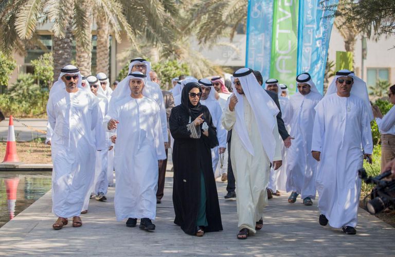 افتتاح مهرجان "أبوظبي التقني للصحة واللياقة" في حديقة "أم الإمارات"