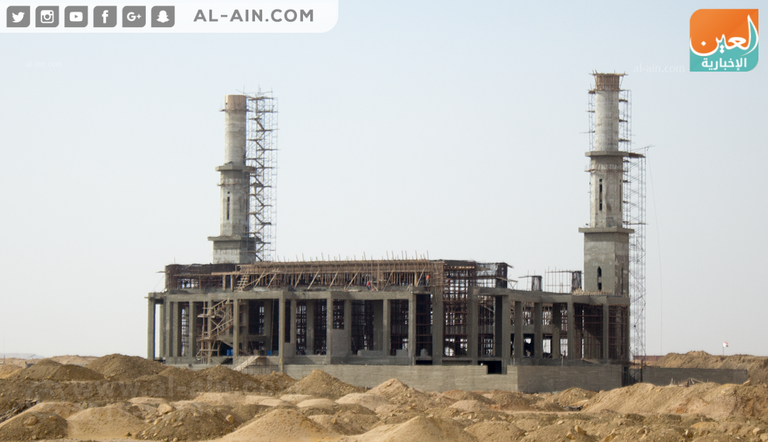 أحد قطاعات مشروع النهر الأخضر بالعاصمة الإدارية الجديدة في مصر