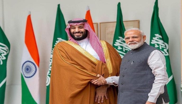 ولي العهد السعودي ورئيس وزراء الهند
