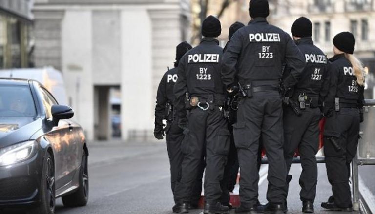 عناصر من الشرطة الألمانية في ميونيخ