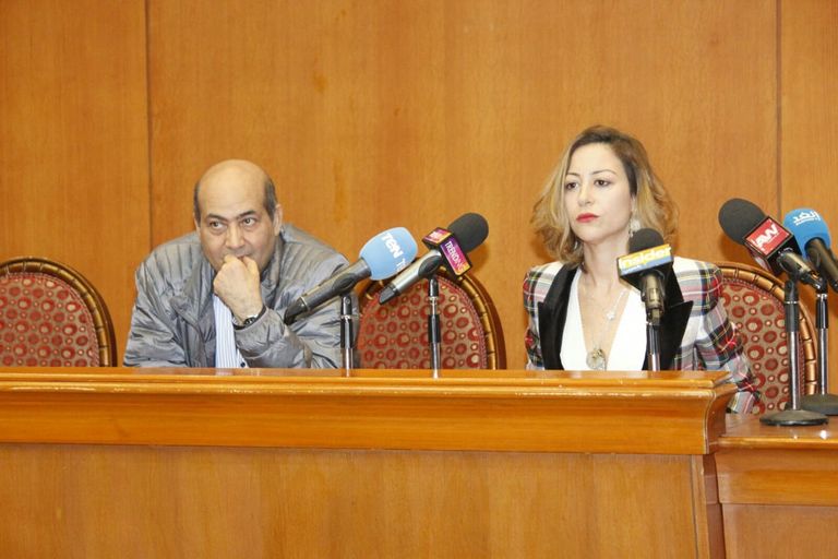 الفنانة المصرية منة شلبي في ندوة تكريمها بمهرجان أسوان لأفلام المرأة