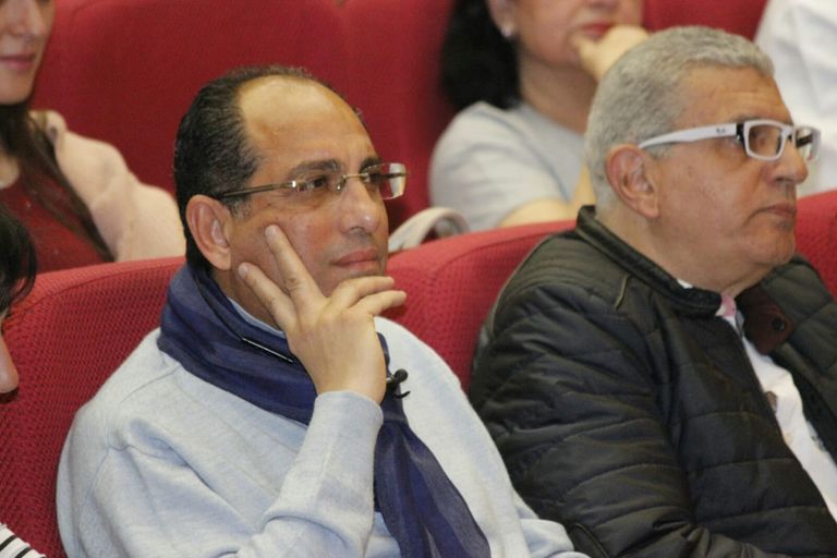 الفنانة المصرية منة شلبي في ندوة تكريمها بمهرجان أسوان لأفلام المرأة