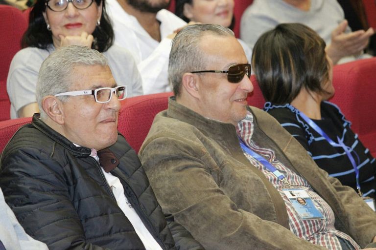 الفنانة المصرية منة شلبي في ندوة تكريمها بمهرجان أسوان لأفلام المرأة