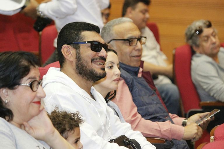 الفنانة المصرية منة شلبي في ندوة تكريمها بمهرجان أسوان لأفلام المرأة