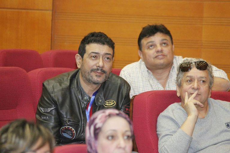 الفنانة المصرية منة شلبي في ندوة تكريمها بمهرجان أسوان لأفلام المرأة