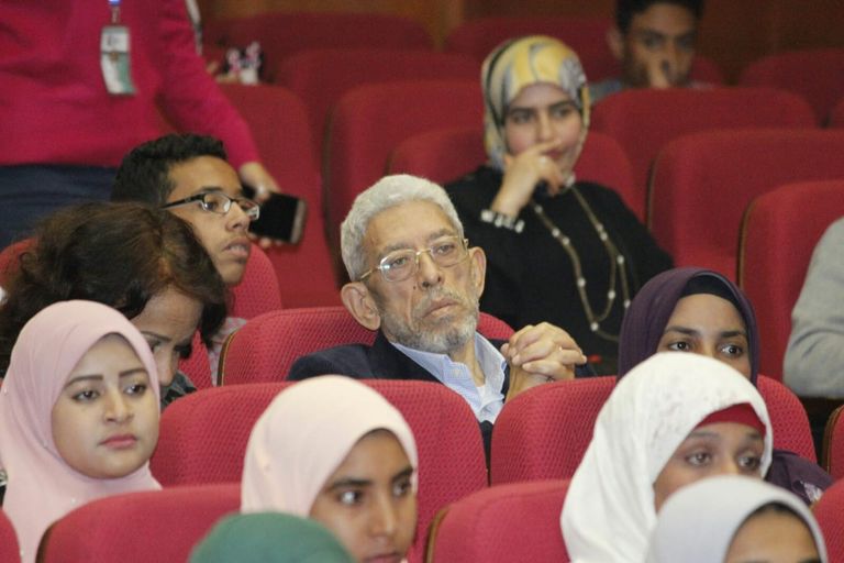 الفنانة المصرية منة شلبي في ندوة تكريمها بمهرجان أسوان لأفلام المرأة