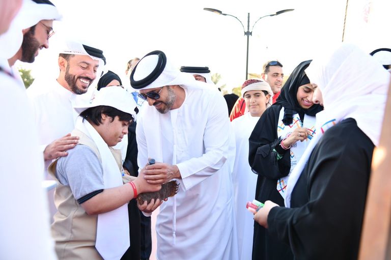 عجمان تستضيف مبادرة "نمشي معا" دعما لأصحاب الهمم