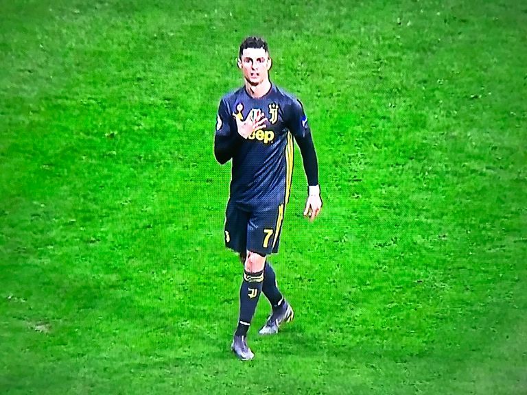 كريستيانو رونالدو من المباراة