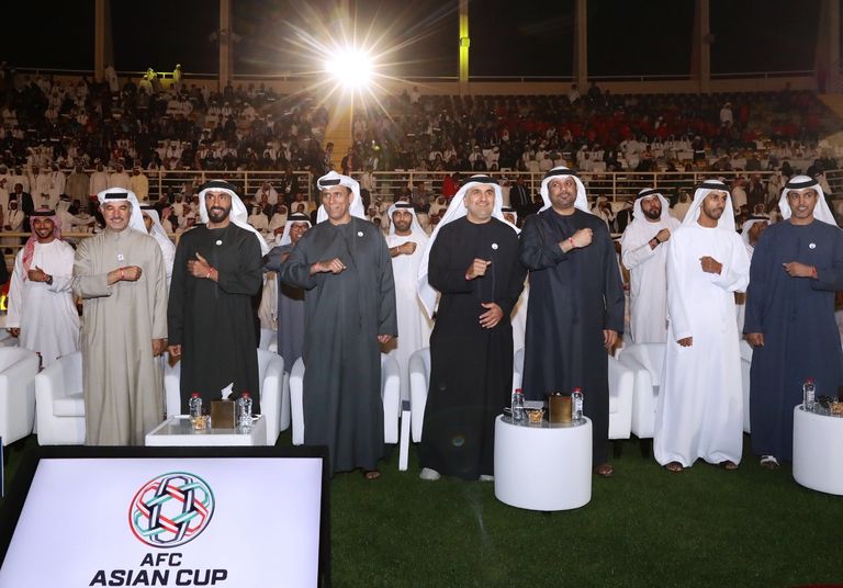 حفل تكريم اللجنة المنظمة للمتطوعين ومجموعات كأس آسيا