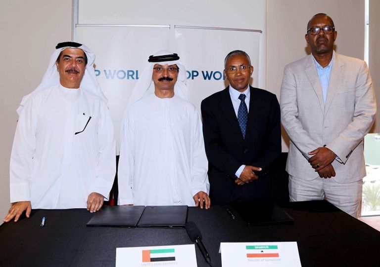 مراسم توقيع الاتفاق بين موانئ دبي وحكومة أرض الصومال رئيس أرض الصومال في زيارة سابقة لإثيوبيا-أرشيفية