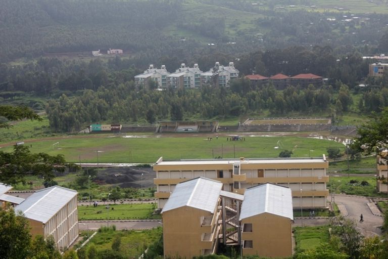 غٌندر مدينة الأباطرة وعاصمة الحبشـة القديمة مدينة غندر التاريخية في إثيوبيا - أرشيفية