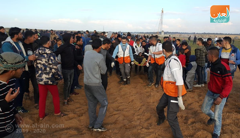 الجمعة الـ48 لمسيرة العودة شرق غزة الجمعة الـ48 لمسيرة العودة شرق غزة