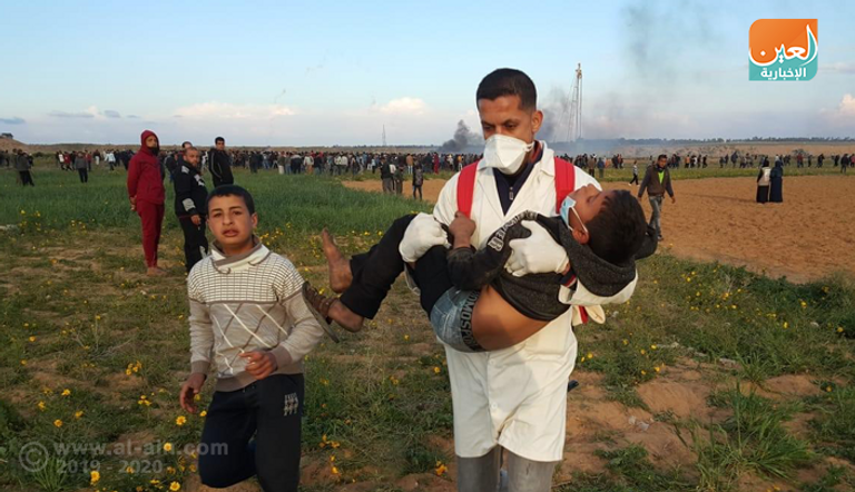 الجمعة الـ48 لمسيرة العودة شرق غزة الجمعة الـ48 لمسيرة العودة شرق غزة