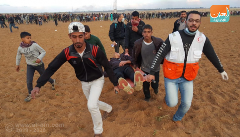  الجمعة الـ48 لمسيرة العودة شرق غزة