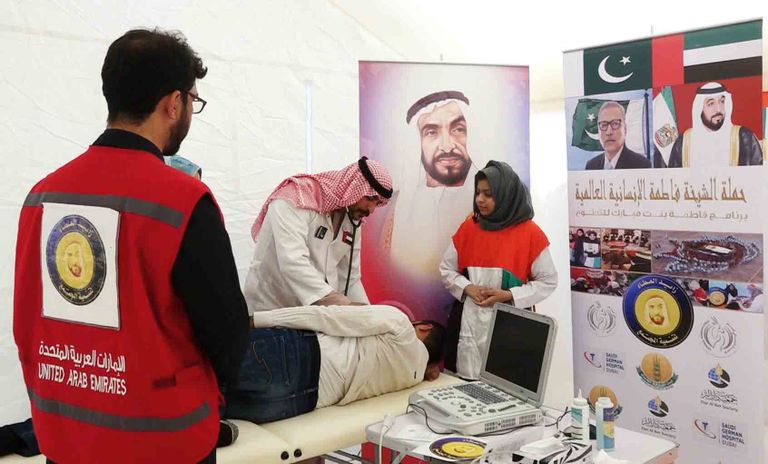 الشيخة فاطمة توجه بإرسال مستشفى ميداني لإقليم بلوشستان