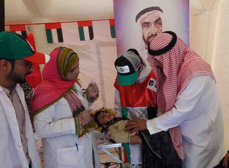 الشيخة فاطمة توجه بإرسال مستشفى ميداني لإقليم بلوشستان