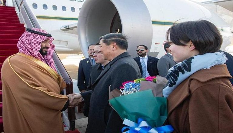 الأمير محمد بن سلمان يصل إلى الصين