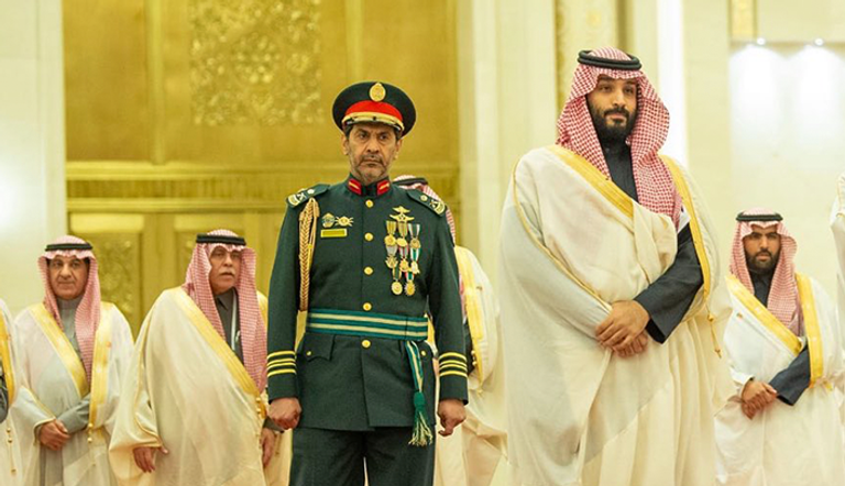 ولي العهد السعودي خلال مباحثاته بالقاعة الكبرى ببكين   ولي العهد السعودي والرئيس الصيني خلال لقائهما اليوم