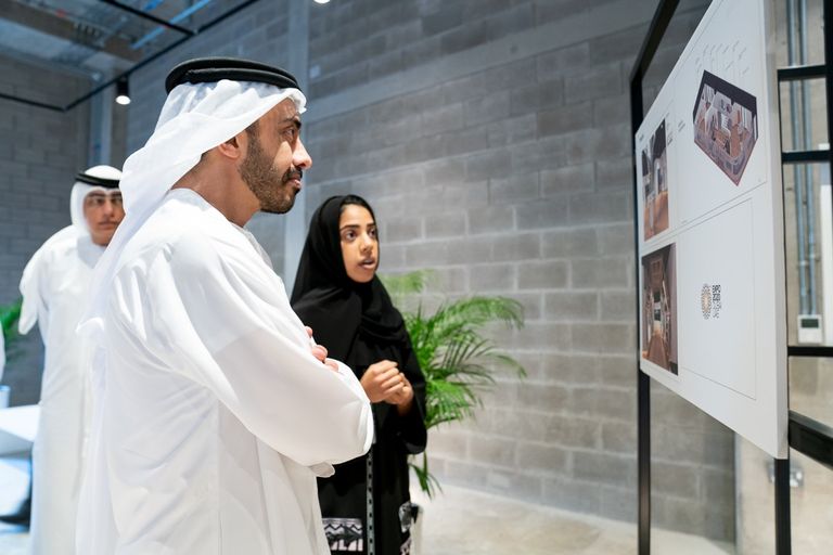 الشيخ عبدالله بن زايد آل نهيان يزور موقع إكسبو دبي 2020