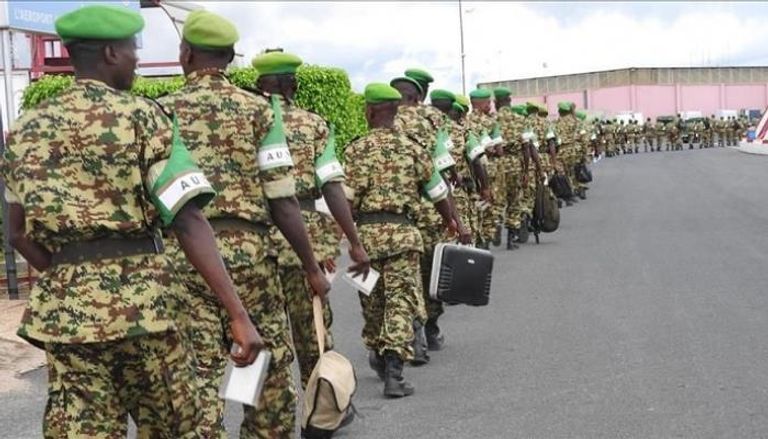 قوات بوروندية عاملة ضمن بعثة الاتحاد الأفريقي بالصومال