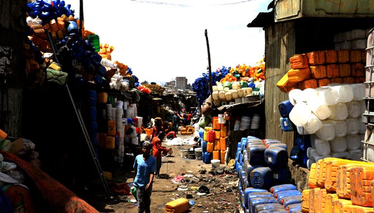 سوق "منالش تارا" في إثيوبيا