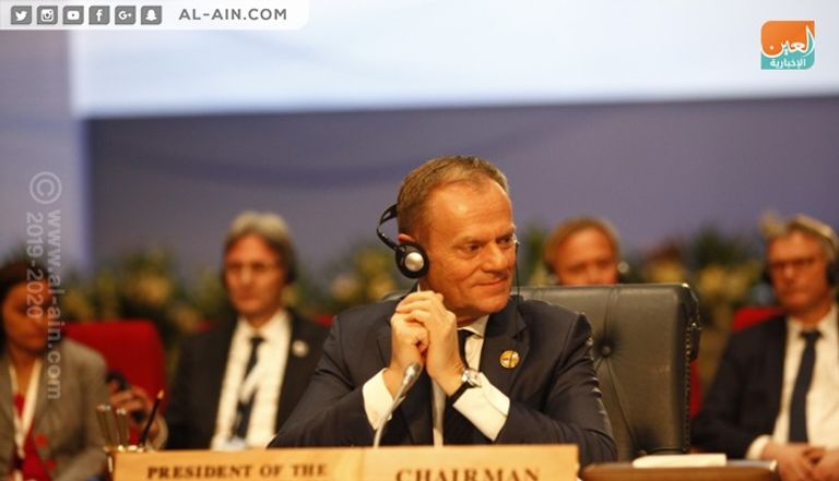 جانب من القمة العربية الأوروبية