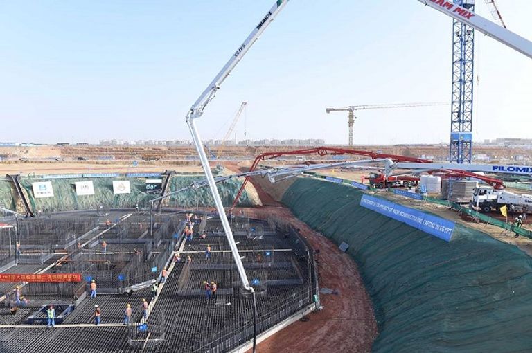 شركة صينية تدشن أطول برج في أفريقيا بالعاصمة الإدارية الجديدة لمصر