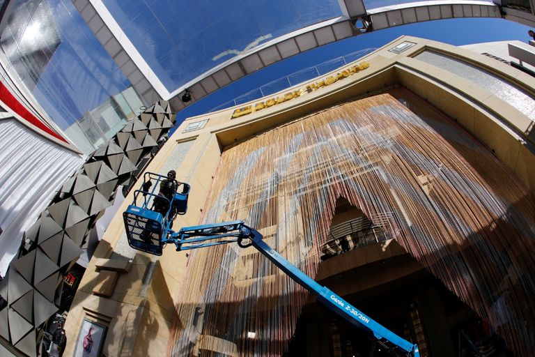 جانب من الاستعدادات لحفل الأوسكار