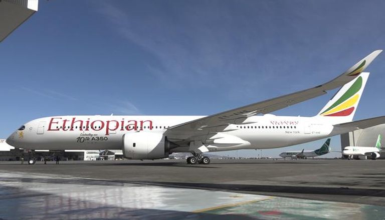 إحدى طائرات الخطوط الجوية الإثيوبية      