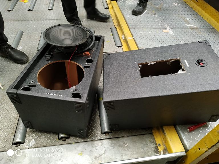 السماعات التي تم استخدامها لتهريب المومياوات اللجنة التي تم تشكيلها لفحص أجزاء المومياوات