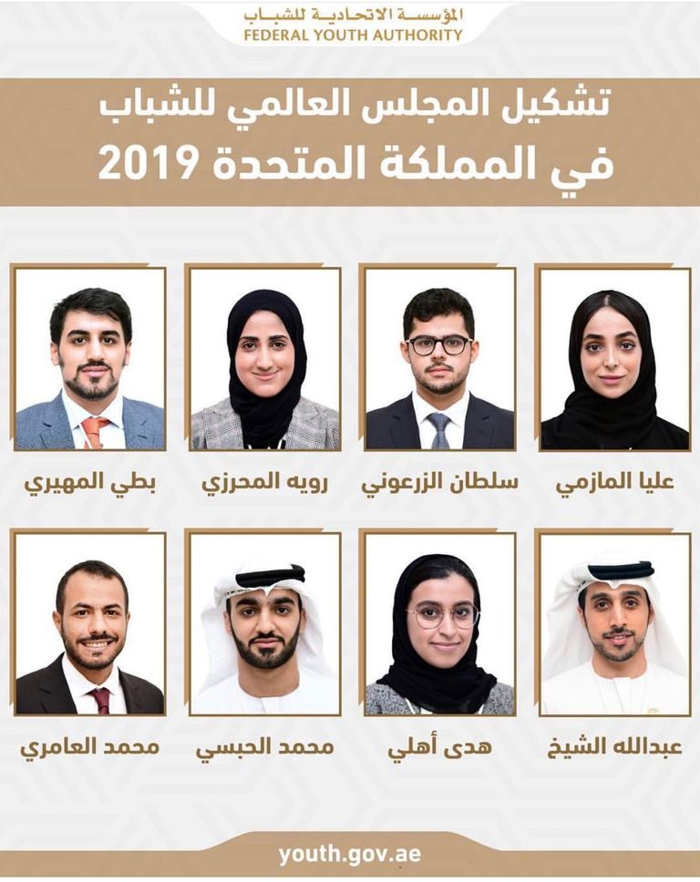 أعضاء المجلس العالمي للشباب في المملكة المتحدة